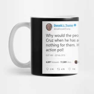 Trump's Twitter VS Ted Cruz Mug